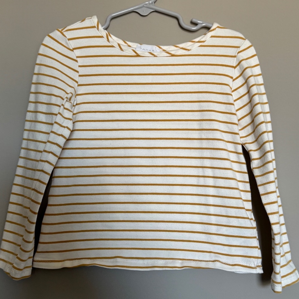 Striped Yellow Long Sleeve